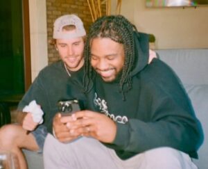 Harv with Justin Bieber