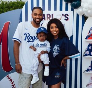 Harv with wife Felisha & son Harlo