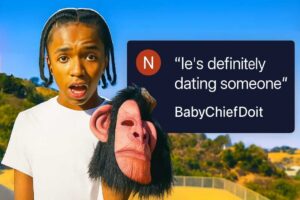 YouTube comment speculating on BabyChiefDoit’s dating life